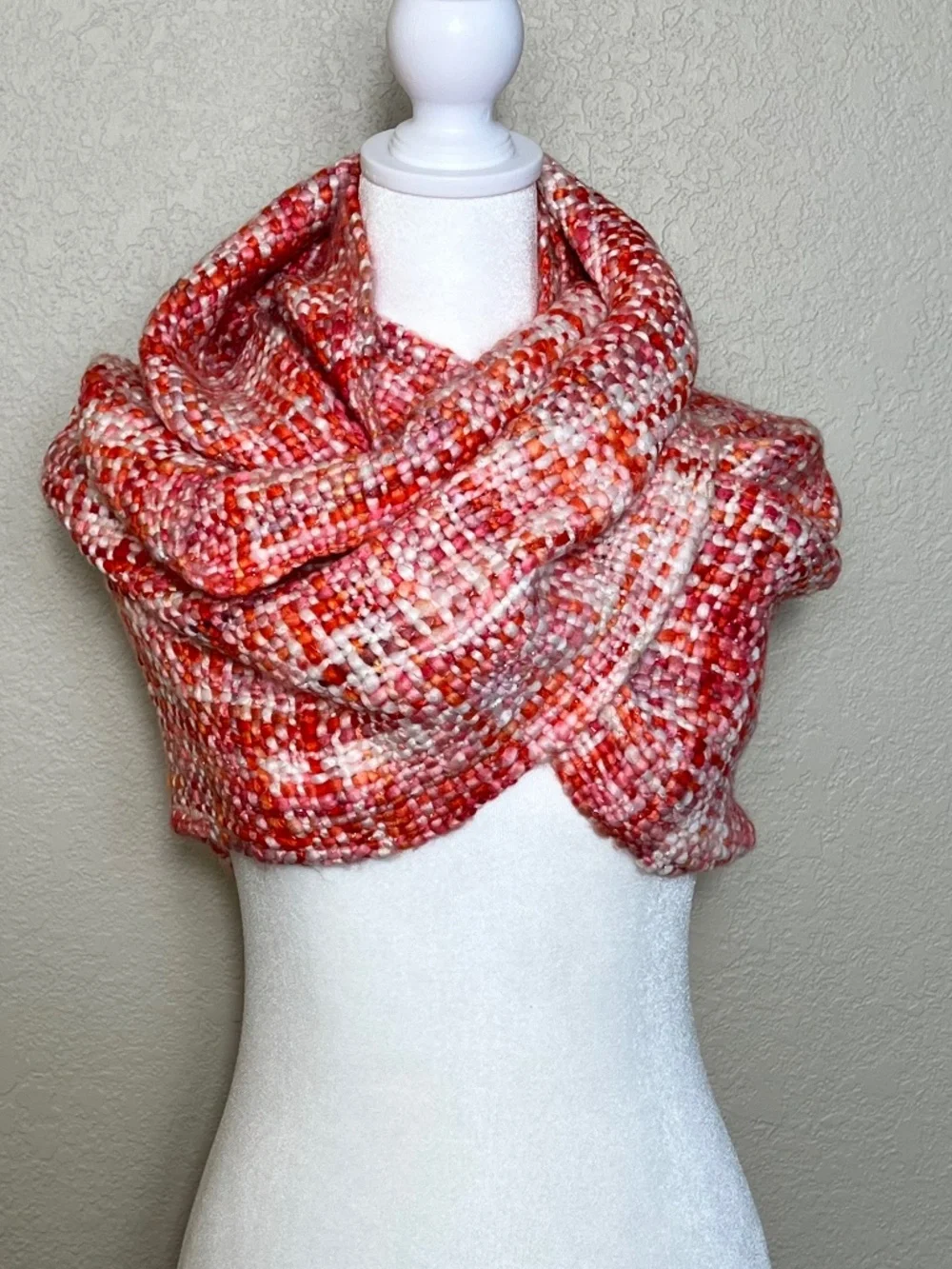 NWT - Anthropologie Plaid Shimmer Infinity Scarf